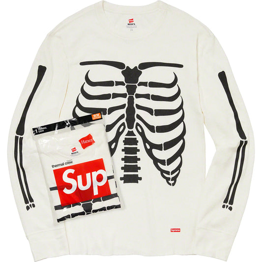 SUPREME Hanes Skeleton Thermal (white)