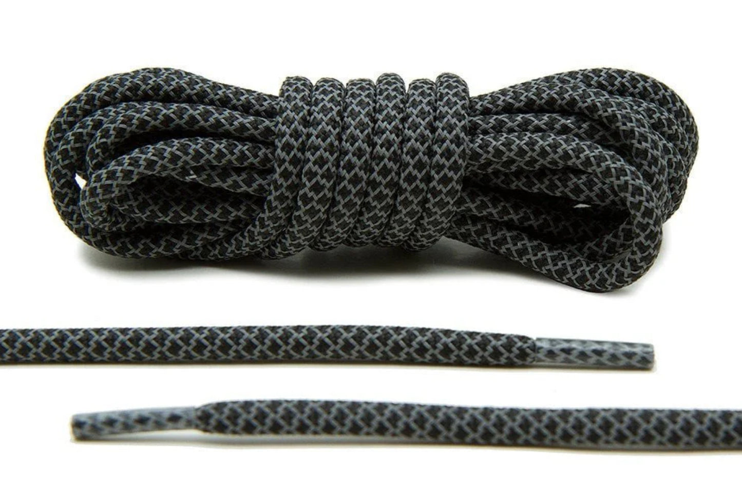 KICKS Yeezy Reflective Shoelaces (black)