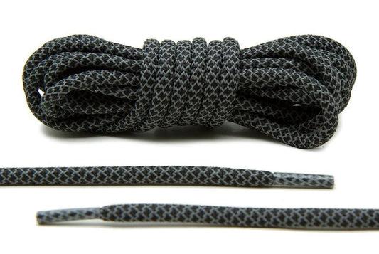KICKS Yeezy Reflective Shoelaces (black)
