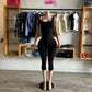 Women  Capri Jumpsuit - Black