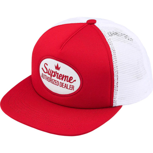 SUPREME Authorized Mesh Back 5-Panel (red)