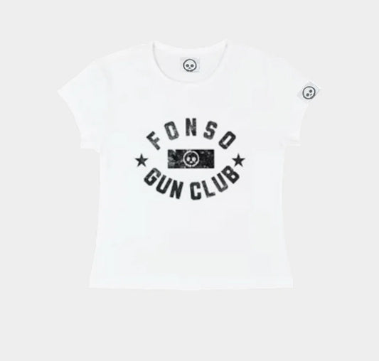 FONSO baby tee gun club (White)