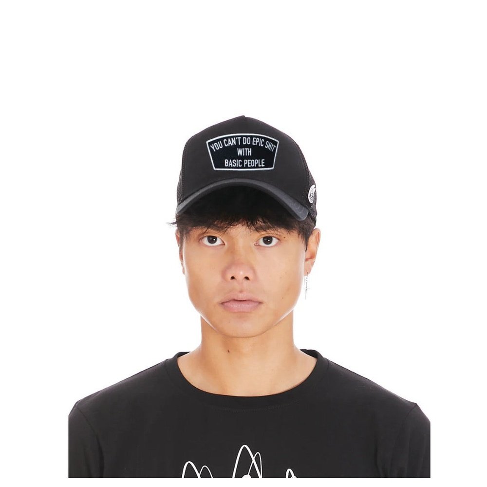 Cult of Individuality Black  “Trucker” Hat