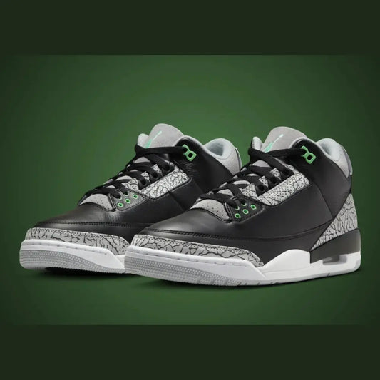 Jordan 3 Green Glow