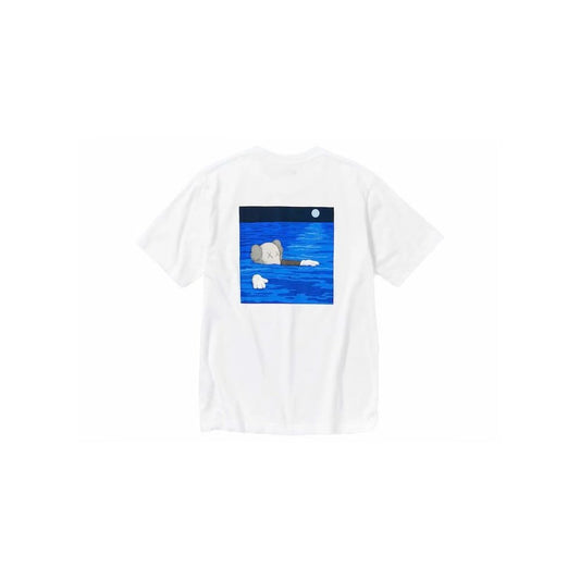 CLAWS WHITE/BLUE TEE