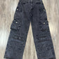 Vogue Women’s Cargo Jeans (black)