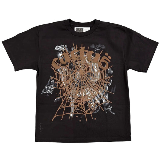 SP5DER Cactus Jack Airbrush Tee