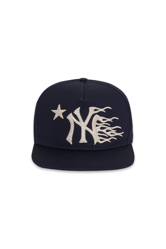 HELLSTAR NY Snapback Hat (navy)