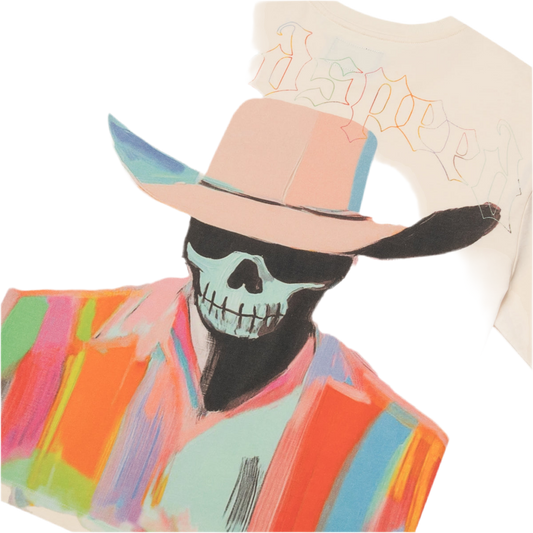 GODSPEED Pastel Cowboy T-Shirt (Bone)