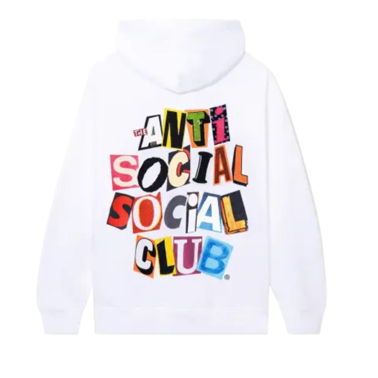 Anti Social Torn Pages Of Our Story White Hoodie