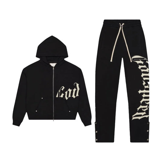 GODSPEED OG Logo Sweatsuit V2 (Black)