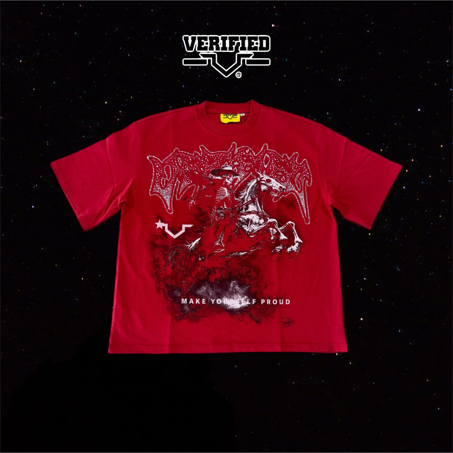 VERIFIED Dreams T-shirt (red)