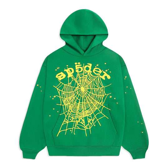 SP5DER Star Web Hoodie (green)
