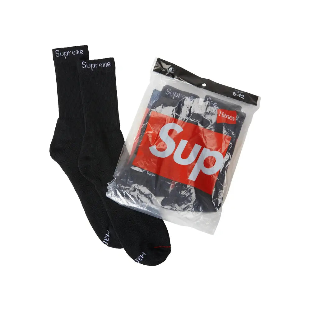 Supreme Black Socks