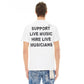 CULT Short Sleeve Crew Neck Tee “WTF” (white)