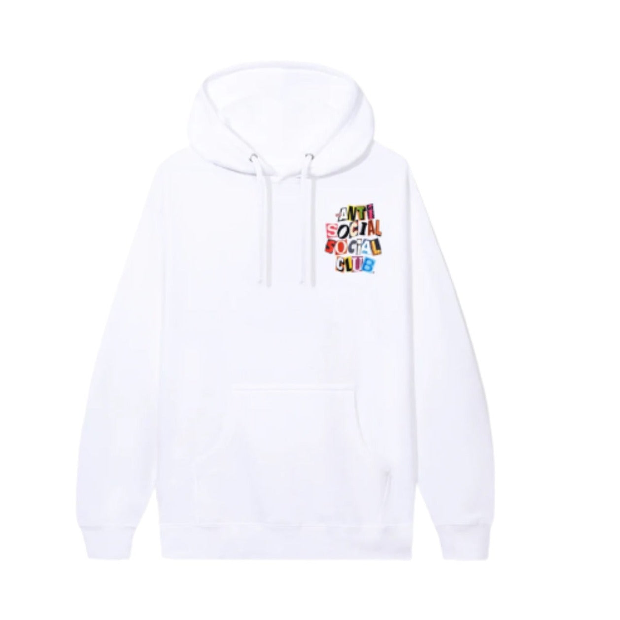 Anti Social Torn Pages Of Our Story White Hoodie