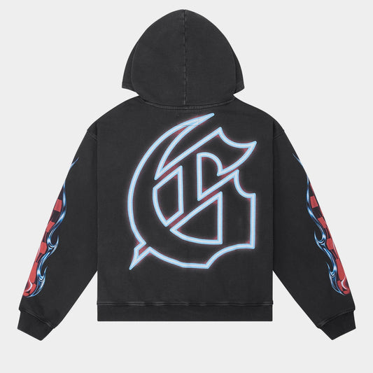GODSPEED Drive in Hoodie (Black Wash)