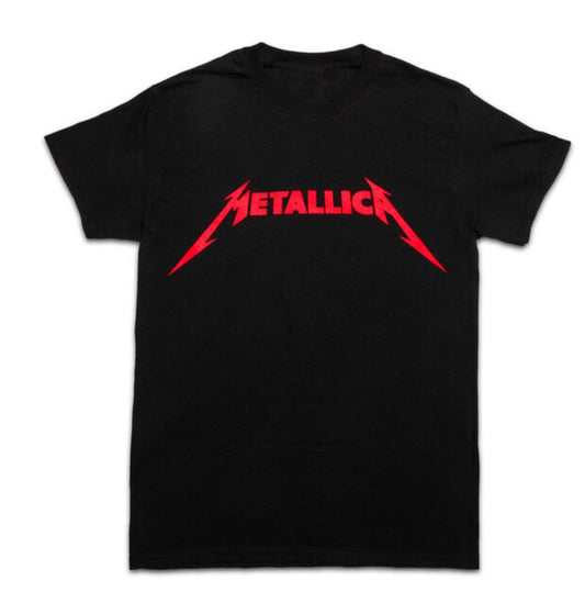 METALLICA RED LOGO T-SHIRT