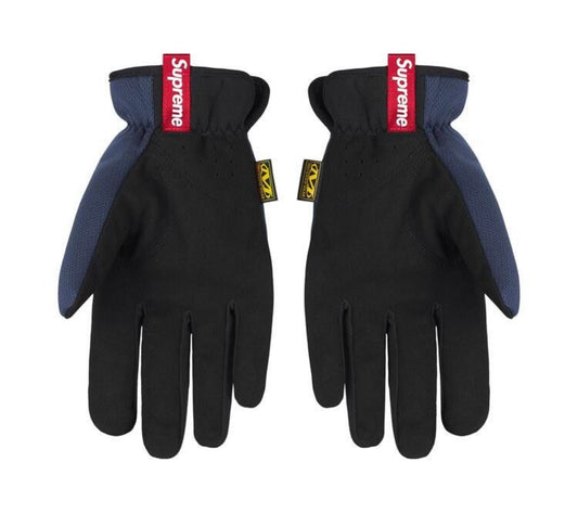 Supreme Mechanix FastFit MLB Teams Gloves (Navy)