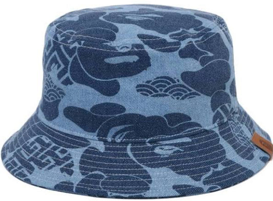 BAPE ASIA CAMO DENIM HAT MENS