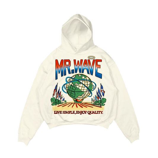 MR.WAVE The Meadows Hoodie (cream)