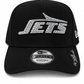 Polanco Caps New York Jets Iced-Out Black Logo Hat