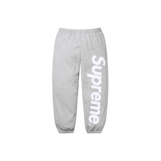SUPREME Satin Applique Sweatpant (grey)