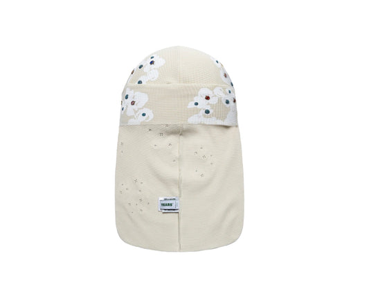 Denim Tears Rhinestone Cotton Wreath Durag Oatmeal