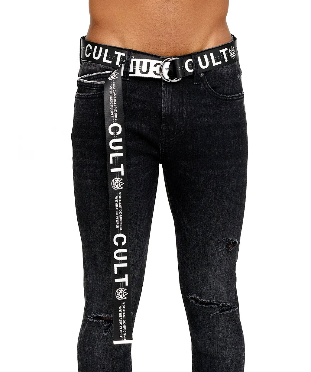 CULT BELT BLACK