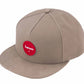 SUPREME HAT TWILL PATCH KHAKI