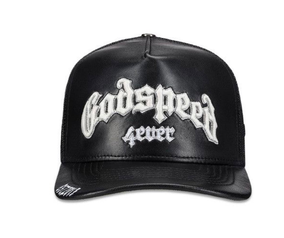GODSPEED Forever Premium Leather Trucker Hat