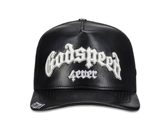GODSPEED Forever Premium Leather Trucker Hat