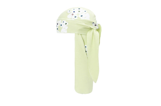 Denim Tears Rhinestone Cotton Wreath Durag Mint