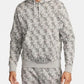 Nike LA Monogram Club Fleece Hoodie Jogger Sweatsuit Gray