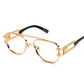 9FIVE Royals Black & 24K Gold Clear Lens Glasses (9five-Royals-Black-24k-Gold-Clear-Lens-Glasses)
