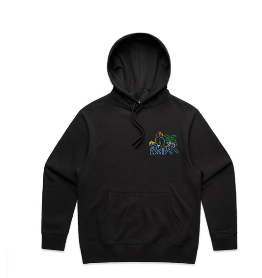 MR. WAVE “SORRY WE'RE STONED”BLACK HOODIE