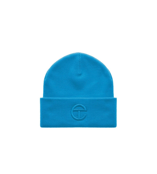 TELFAR Embroidered Beanie - Cyan