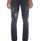 Ksubi JEANS Van Winkle Roadhouse Black Patched