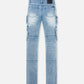 RTA SLATE CARGO SKINNY JEAN | VINTAGE INDIGO