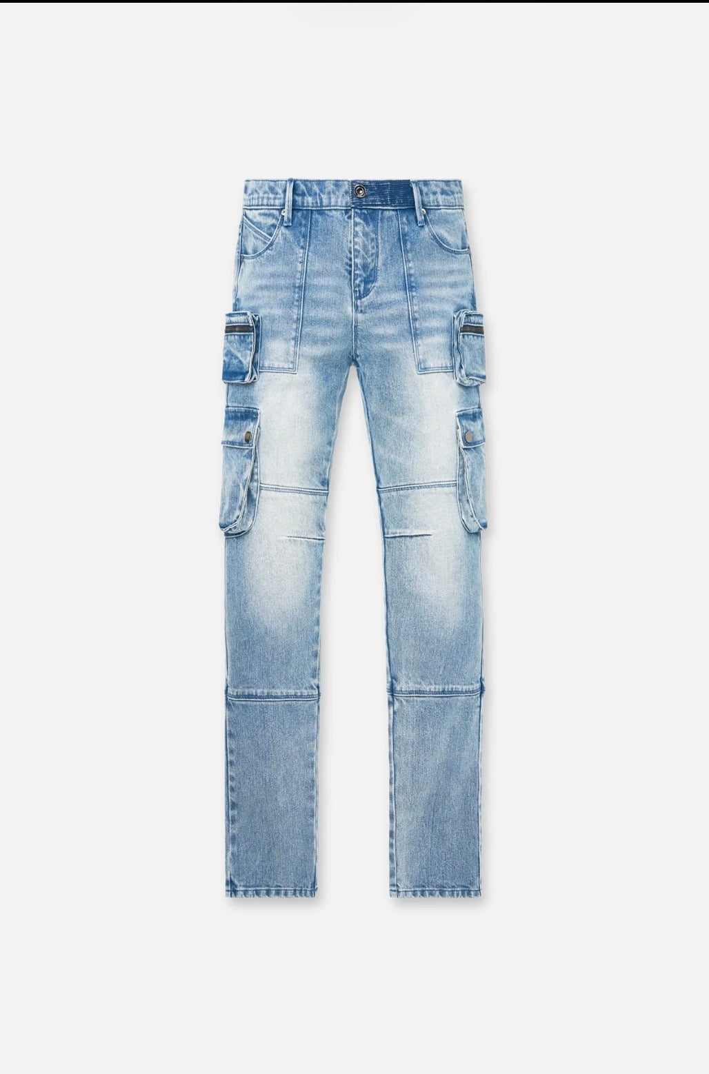 RTA SLATE CARGO SKINNY JEAN | VINTAGE INDIGO
