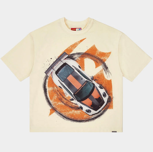 Godspeed Track Mode Miami Superrun T-Shirt Bone
