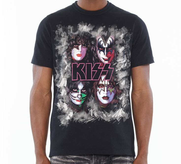 Cult Short Sleeve Crew Neck Tee (KISS PAINTED)