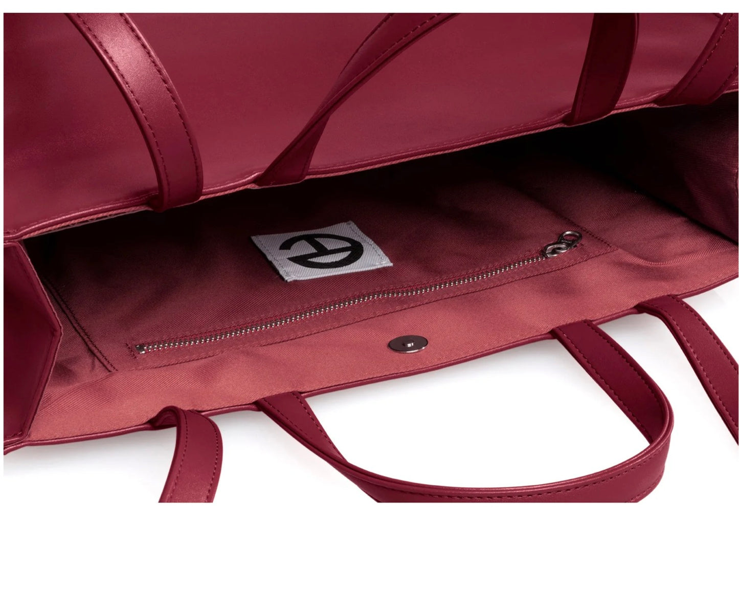 TELFAR Smedium Shopping Bag | Oxblood