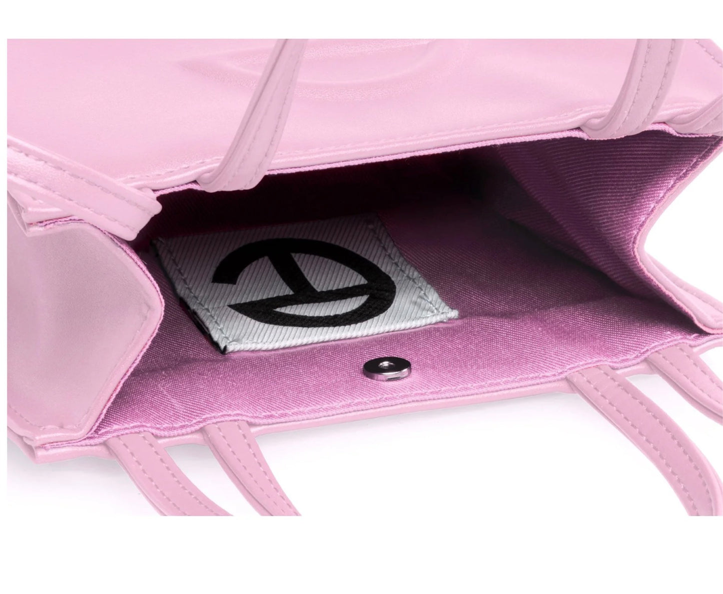 TELFAR Small Shopping Bag | Bubblegum Patent