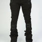 POLITICS JET BLACK-SKINNY STAKED