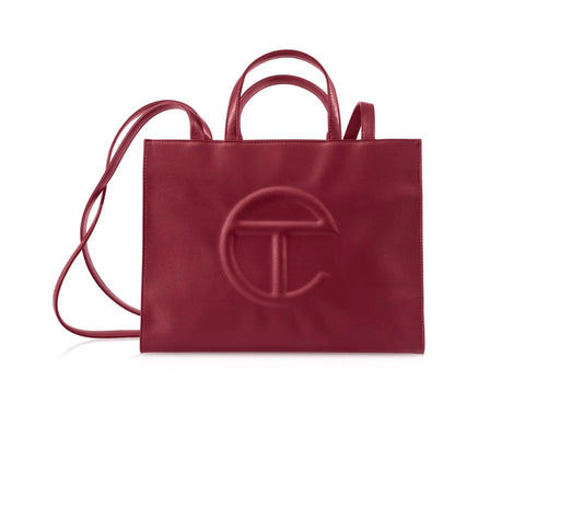 TELFAR Smedium Shopping Bag | Oxblood