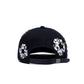 Denim Tears Rhinestone Cotton Wreath Cap Black