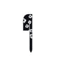 Denim Tears Rhinestone Cotton Wreath Durag Black