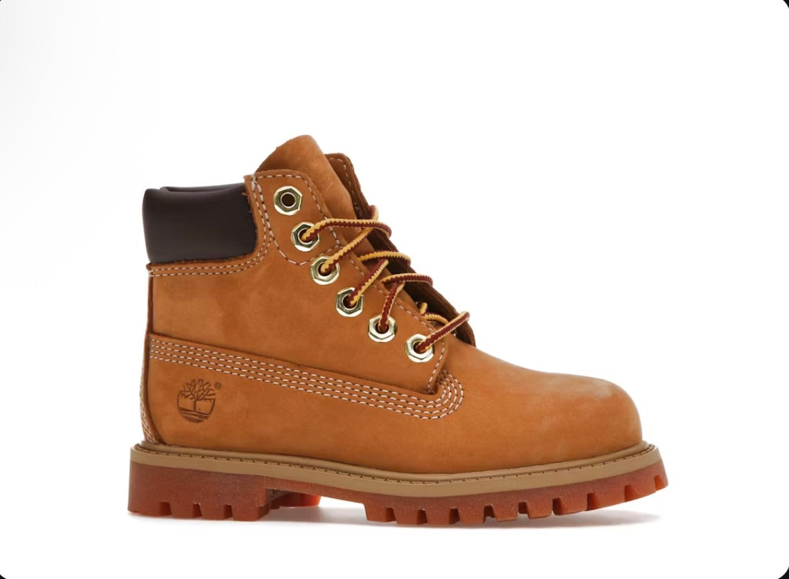 Timberland 6 Inch Boot Wheat Nubuck Premium (PS)