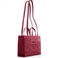 TELFAR Smedium Shopping Bag | Oxblood